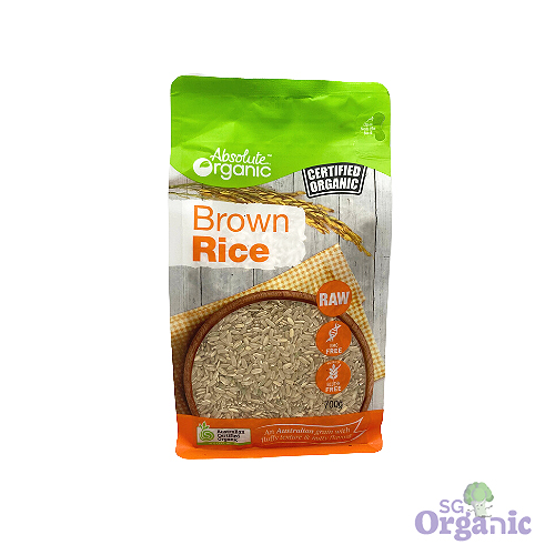 Absolute Organic Rice - Brown (700g) Australia