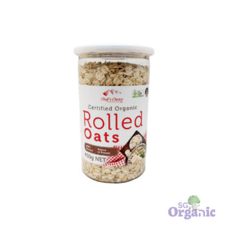 Chef's Choice Organic Cereal - Traditional Rolled Oats (450g) Australia