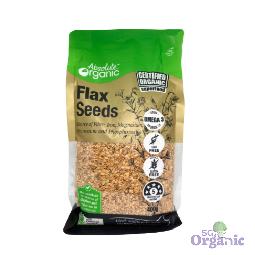 Organic Seeds - Flaxseeds (400g) Australia