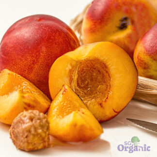 Organic Peach - Yellow (each) Australia